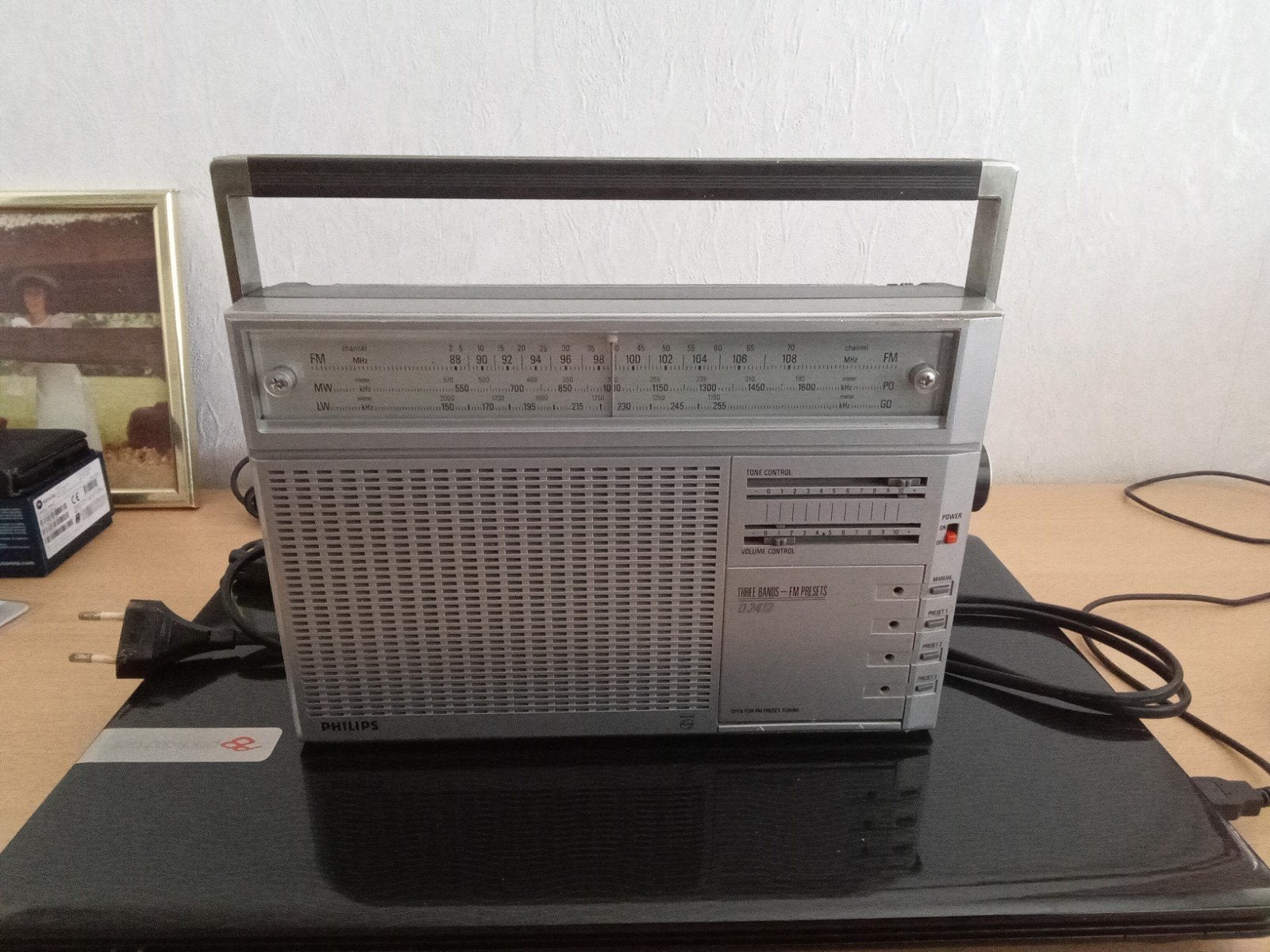 Philips Draagbare Radio - Vintage Model, Ophalen, Gebruikt, Radio