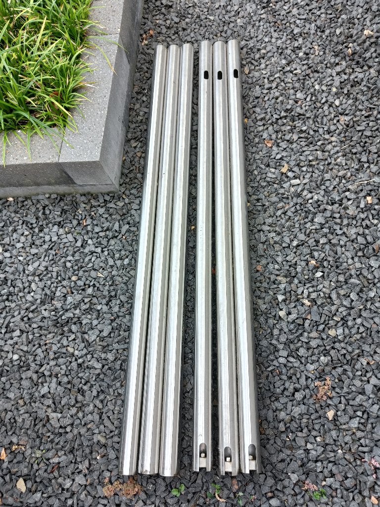 rvs buizen, Ophalen, Zo goed als nieuw, Rvs, Minder dan 2 meter