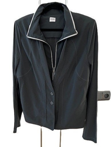 Anna Blue/Anna van Toor grijs travelstof jasje maat 42/44, Kleding | Dames, Verzenden, Anna Blue, Maat 42/44 (L), Zo goed als nieuw