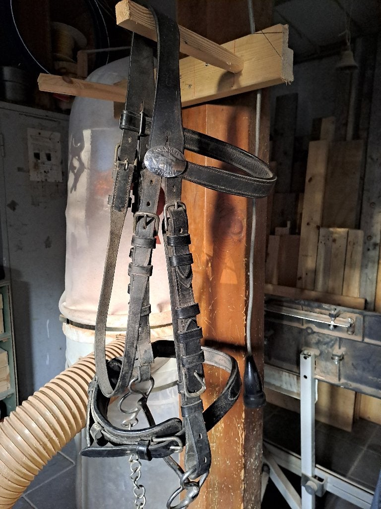 Trekpaardhoofdstel, Dieren en Toebehoren, Paarden en Pony's | Hoofdstellen en Tuigage, Ophalen, Hoofdstel, Inclusief bit, Recreatie