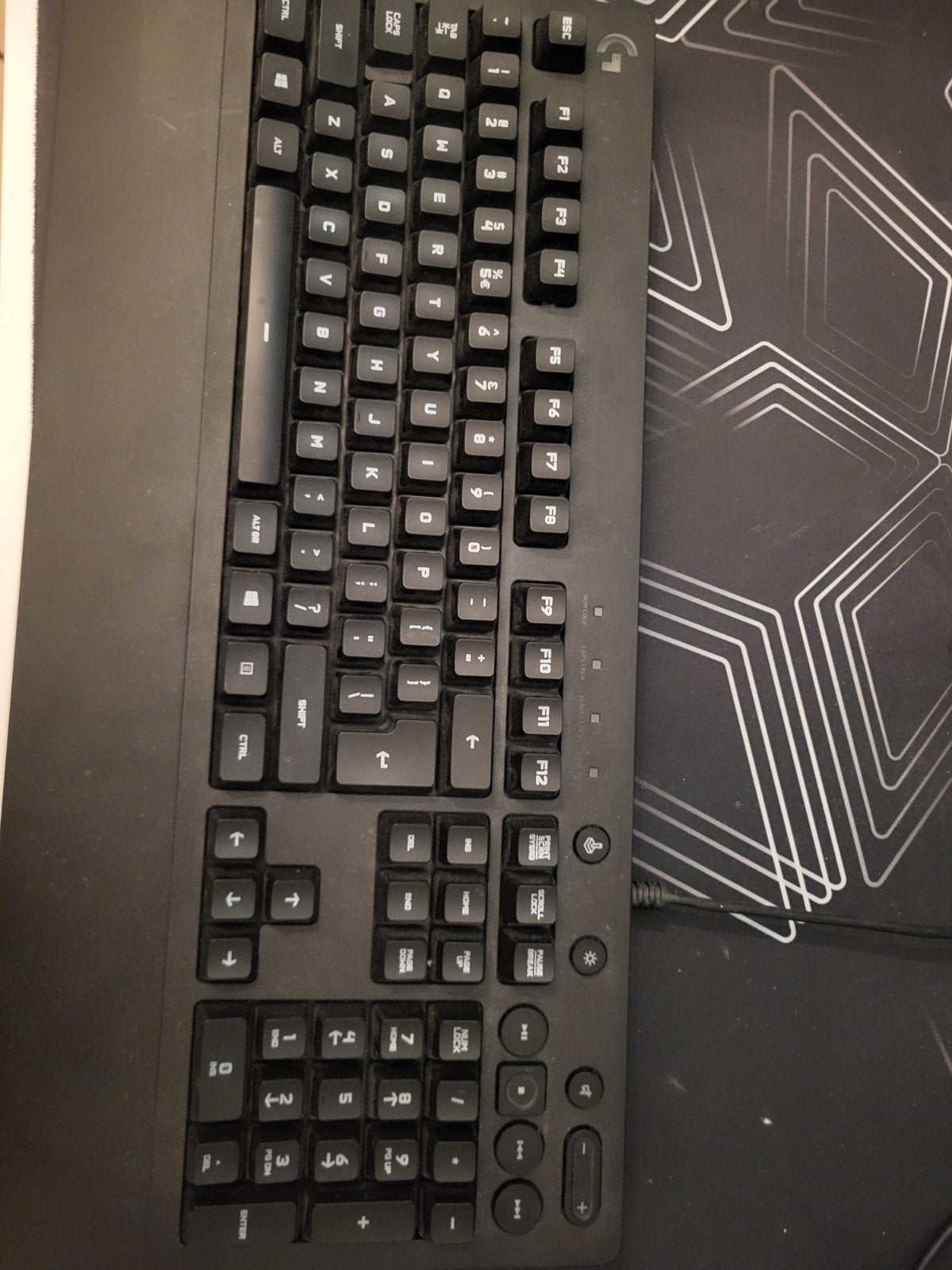 Logitech G213 Prodigy Gaming Toetsenbord, Logitech, Multimediatoetsen, Ophalen of Verzenden, Zo goed als nieuw
