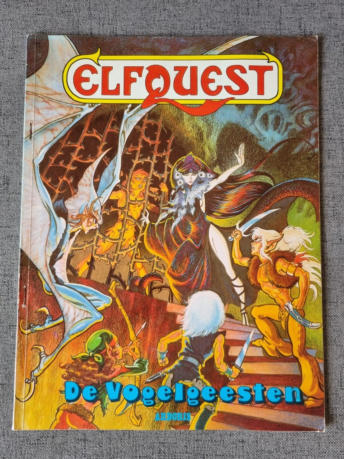 Elfquest, De Vogelgeesten, Gelezen, Eén stripboek, Ophalen of Verzenden, Arboris