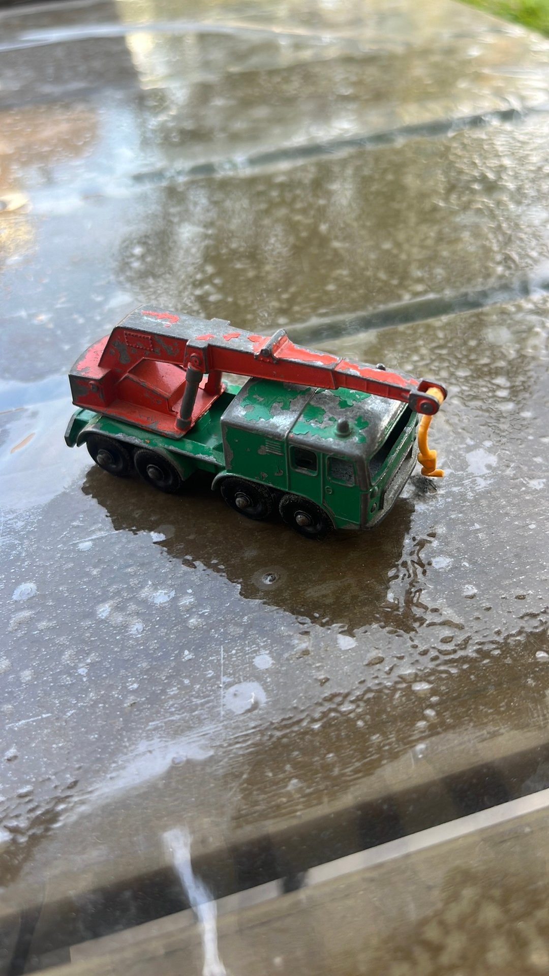 Matchbox Moko Lesney MB30 8 Wheel Crane, Ophalen of Verzenden, Gebruikt