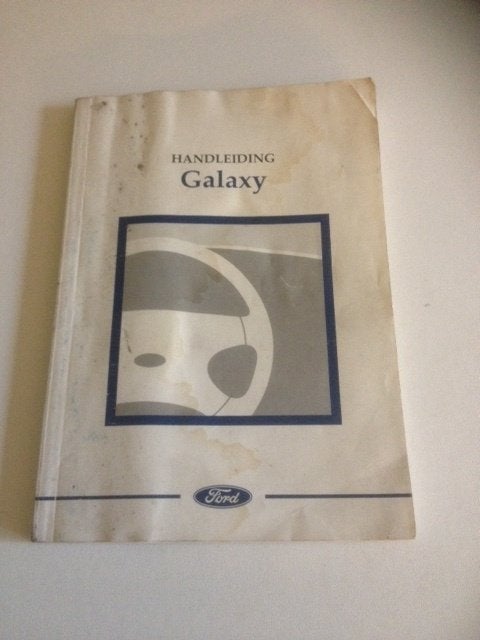 Handleiding Ford Galaxy   1997     NL, Ophalen of Verzenden