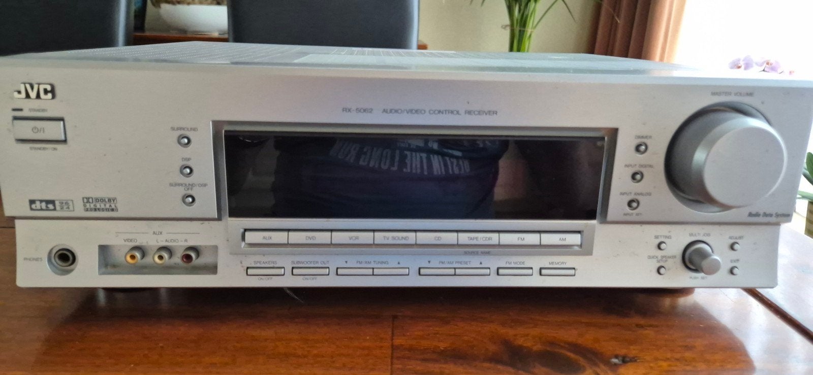 JVC RX-5062S Stereo Receiver, Ophalen, JVC, 120 watt of meer, Gebruikt