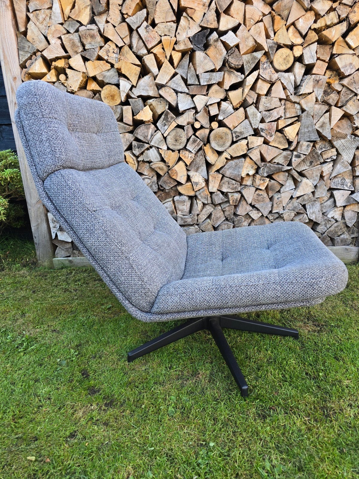 IKEA HAVBERG fauteuil - Zo goed als nieuw, Ophalen, Modern, Comfortabel, Zo goed als nieuw, Metaal