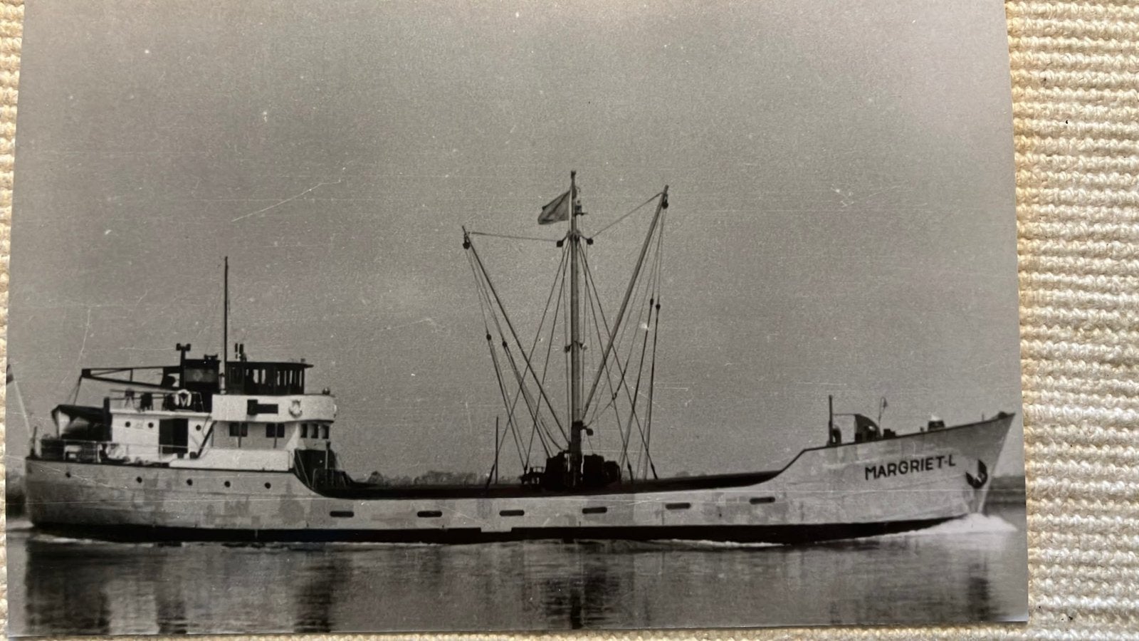 Margriet-L  ex  JANS  1940   Noordzeekanaal, Ophalen of Verzenden, Zo goed als nieuw, Kaart, Foto of Prent