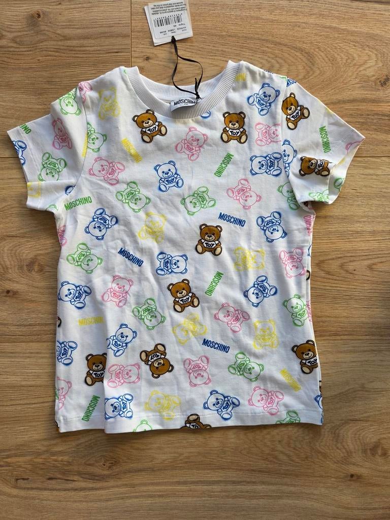 Tshirt Moschino, maat 6. Nooit gedragen, Moschino, Meisje, Nieuw, Ophalen of Verzenden