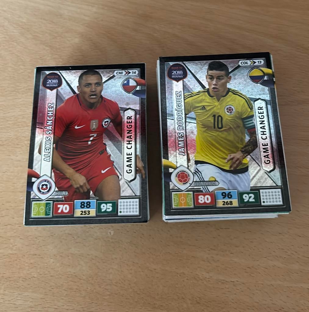 Panini Adrenalyn - WC 2018 - 174 kaarten, Ophalen of Verzenden, Nieuw, Buitenlandse clubs, Poster, Plaatje of Sticker