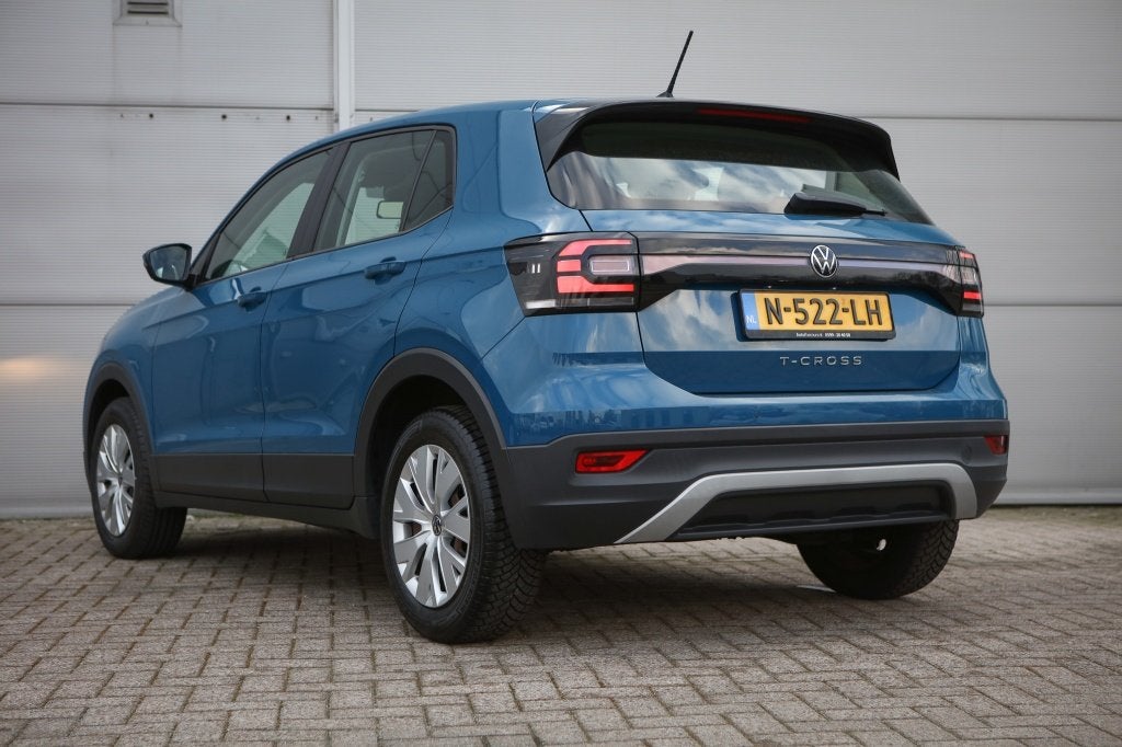 Volkswagen T-Cross 1.0 TSI Life Bns (bj 2021), Auto's, Voorwielaandrijving, Gebruikt, Euro 6, 95 pk