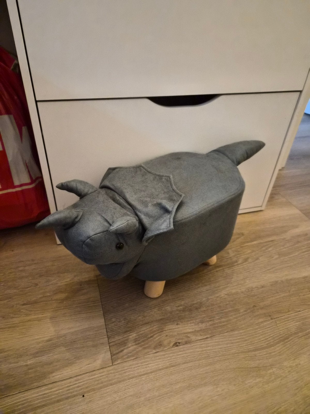 dino poef, Ophalen, Rond, Minder dan 50 cm, Minder dan 50 cm