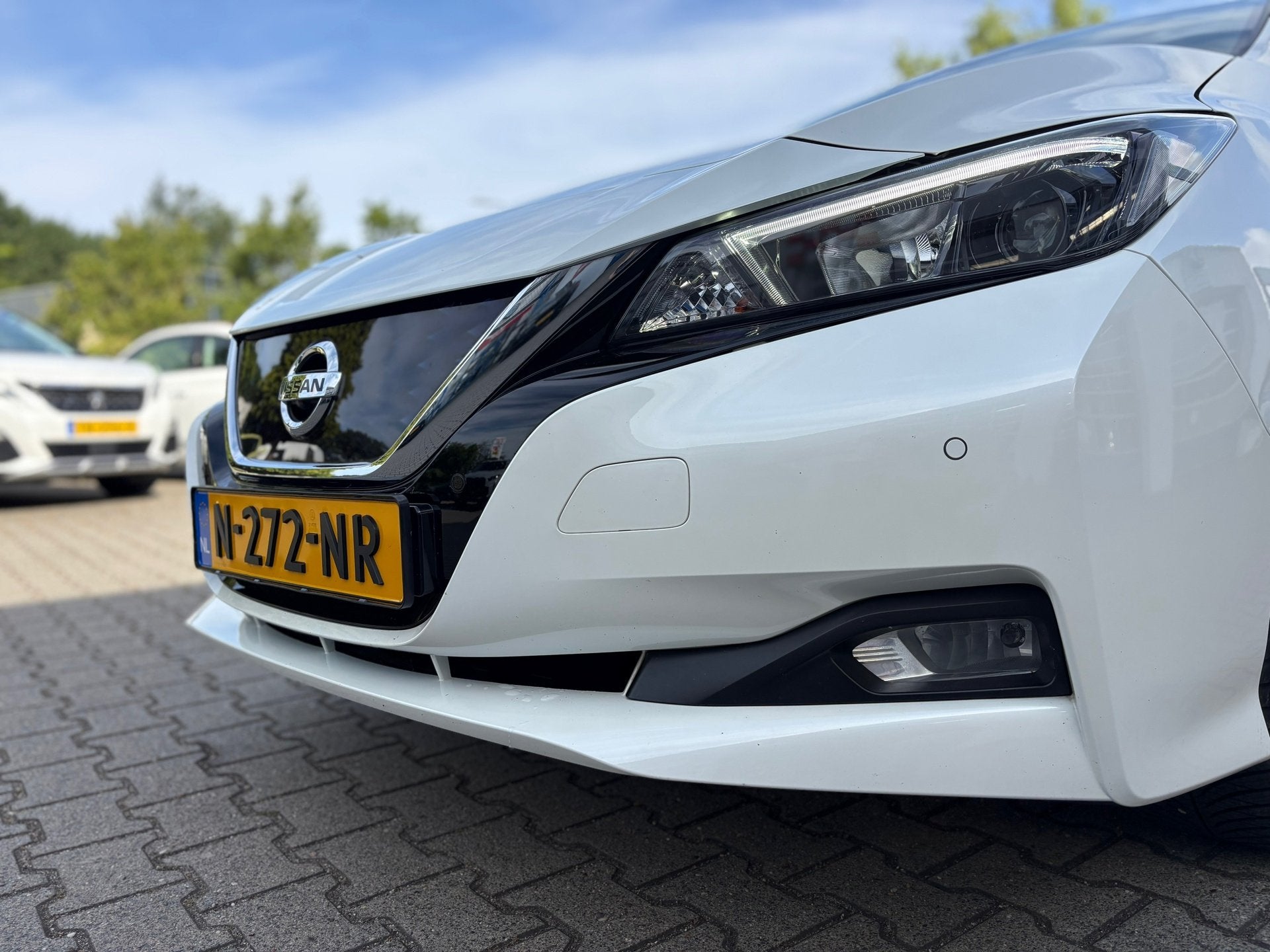 Nissan LEAF N-Connecta 40 kWh SOH 92% (RIJKLAARPRIJS/BOVAG), 12 maanden, Stof, Gebruikt, Zwart