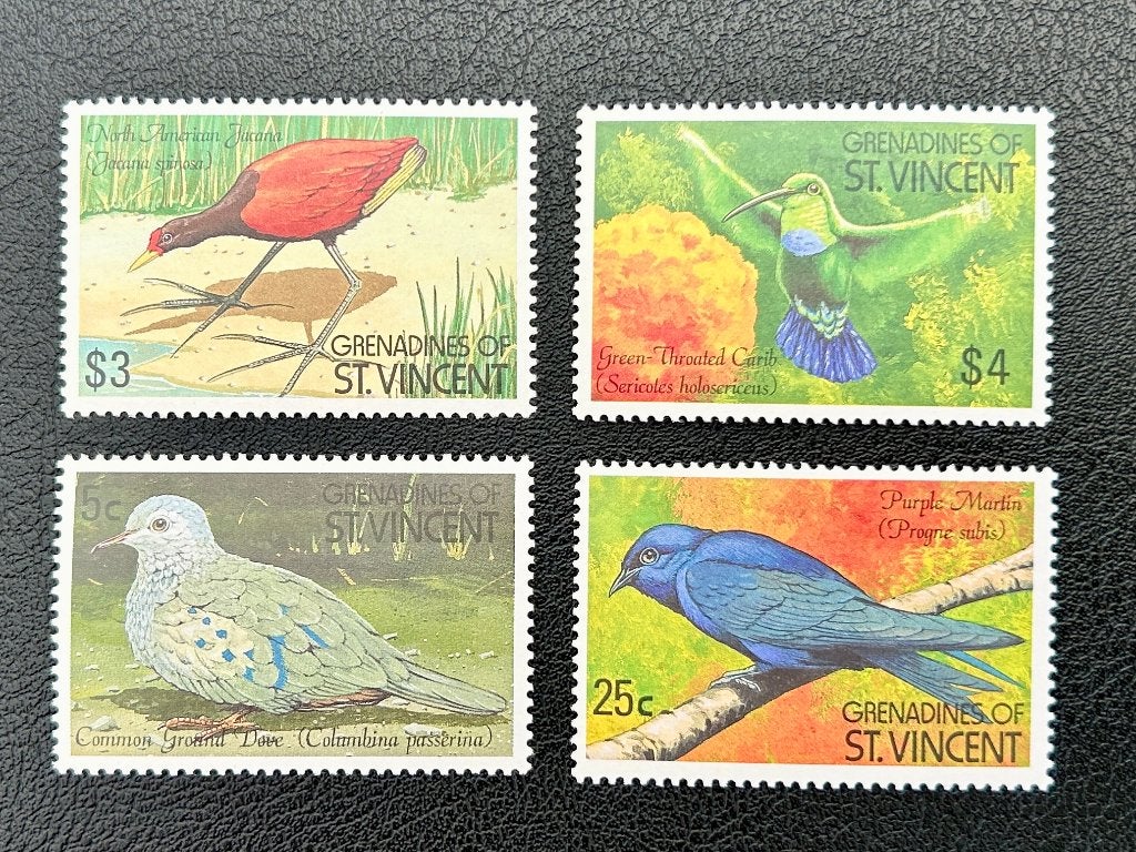 Grenadines St Vincent - vogels - 1990, Verzenden, Postfris, Dier of Natuur