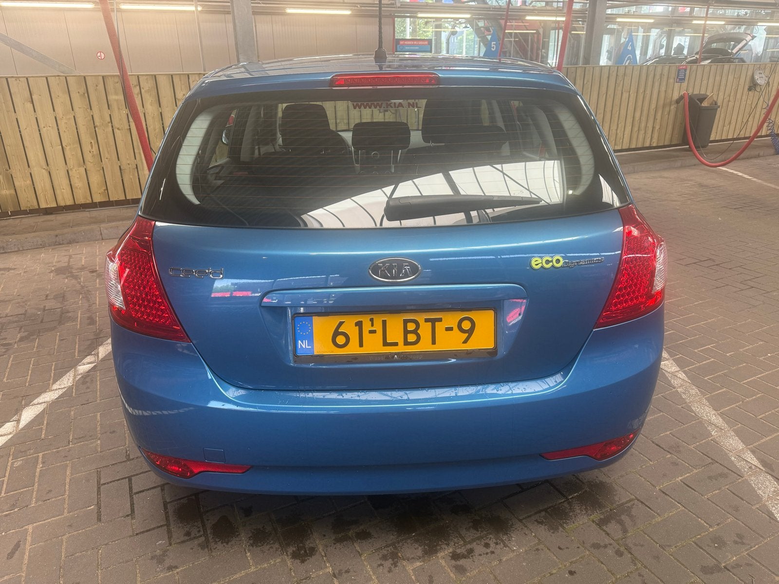 Kia (Pro) Cee d 1.4 Cvvt ISG 2010 Blauw 152000 km, 4 cilinders, 1396 cc, Blauw, Origineel Nederlands