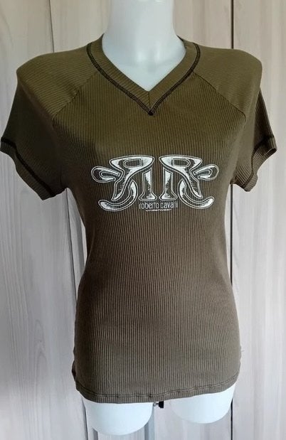 Nieuw herenondergoed /T-shirt  maat XL. Roberto Cavalli, Ophalen of Verzenden, Groen, Roberto Cavalli, Overige typen
