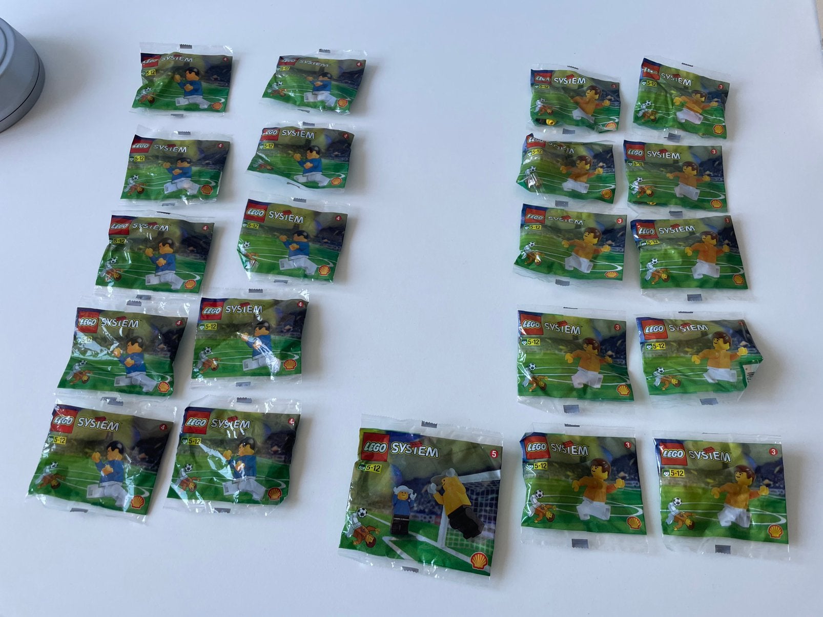 Lego voetbal minifigs sealed 3304, 3305, 3306, Overige thema's, Lego, Nieuw, Ophalen of Verzenden