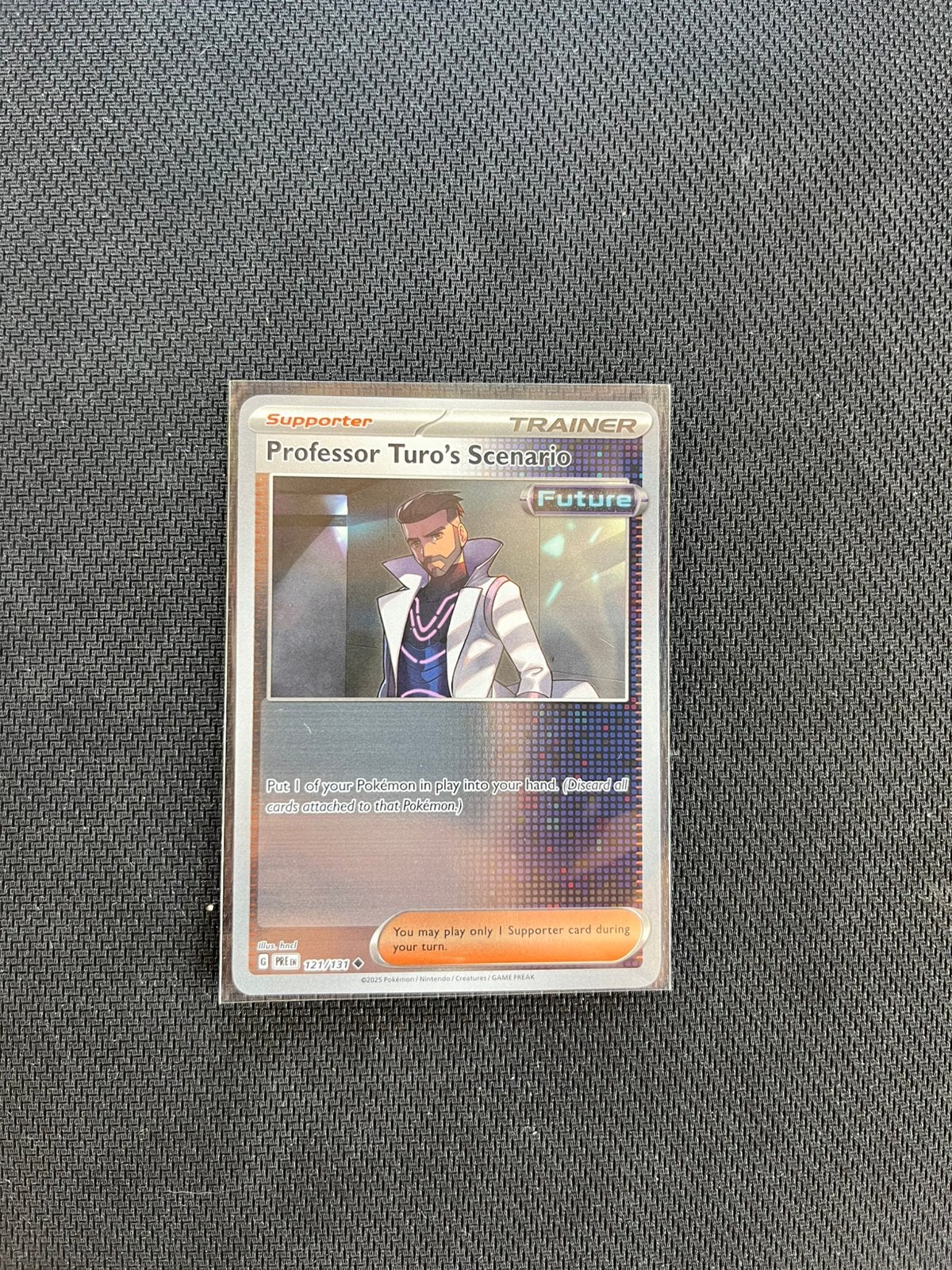 Professor Turo’s Scenario PRE 121/131 reverse holo, Ophalen of Verzenden, Zo goed als nieuw