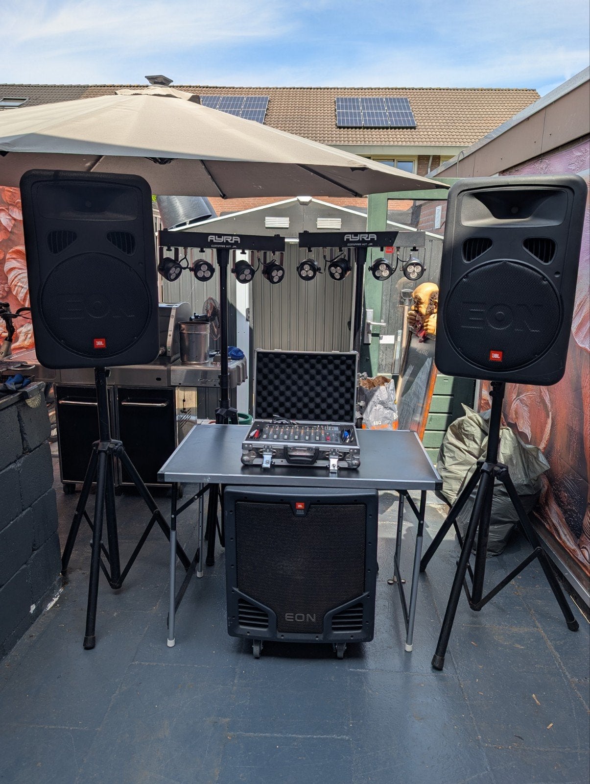 DJ SET ZWAAR JBL COMPLEET, Overige merken, Dj-set, Ophalen of Verzenden, Zo goed als nieuw