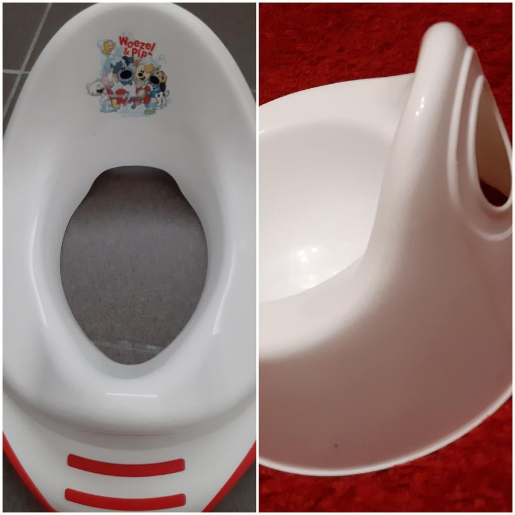 Potje en wc bril verkleiner Woezel & Pip, Ophalen of Verzenden, Zo goed als nieuw