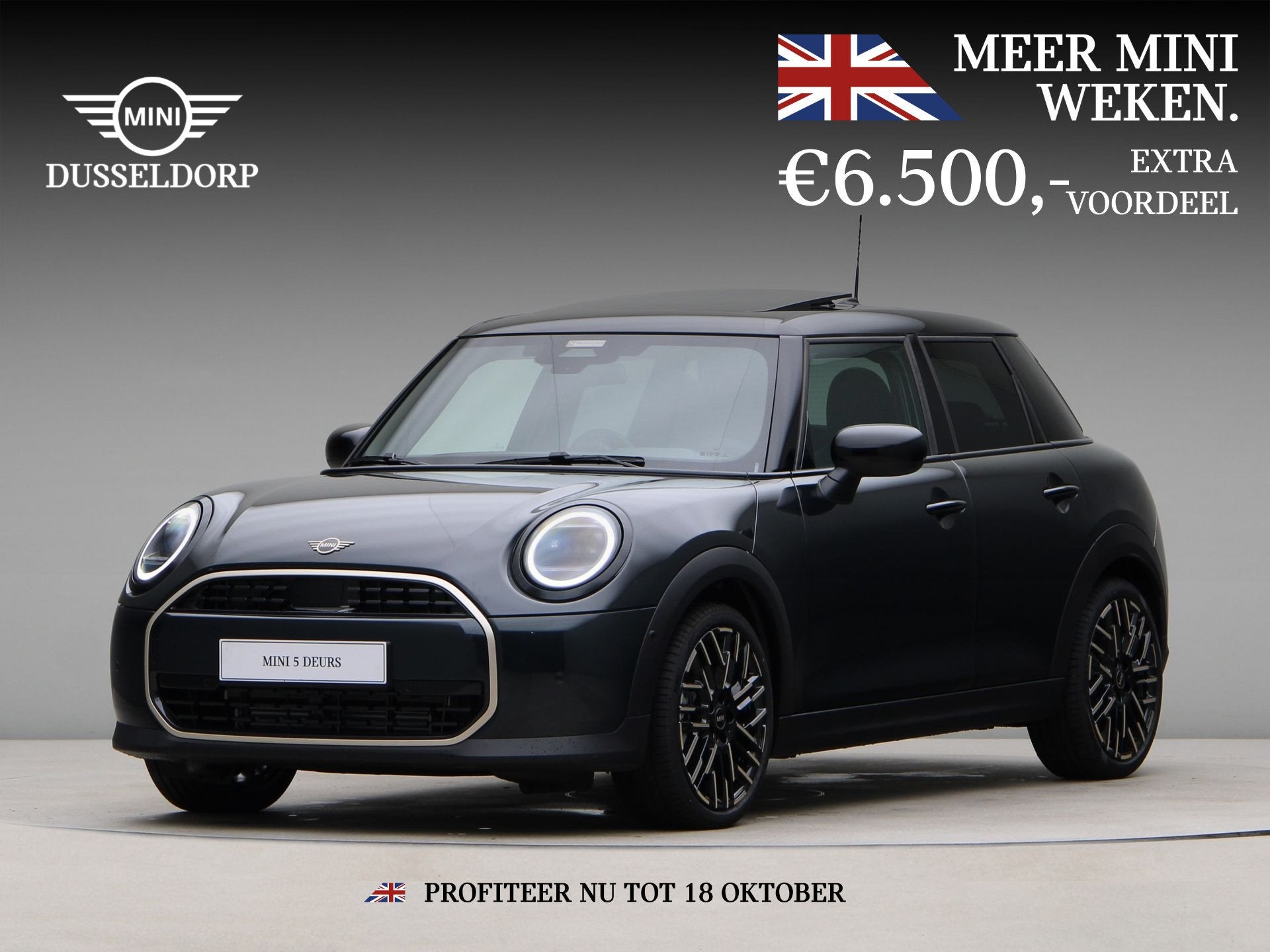 MINI 5-deurs Cooper C Favoured Pakket S PRIVATE LEASE EUR 58, Auto's, 156 pk, Bedrijf, Nieuw, 3 cilinders