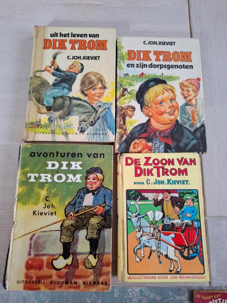 Dik Trom Boeken Collectie - C. Joh. Kieviet, Ophalen of Verzenden, Gelezen, C. Joh. Kieviet, Fictie algemeen