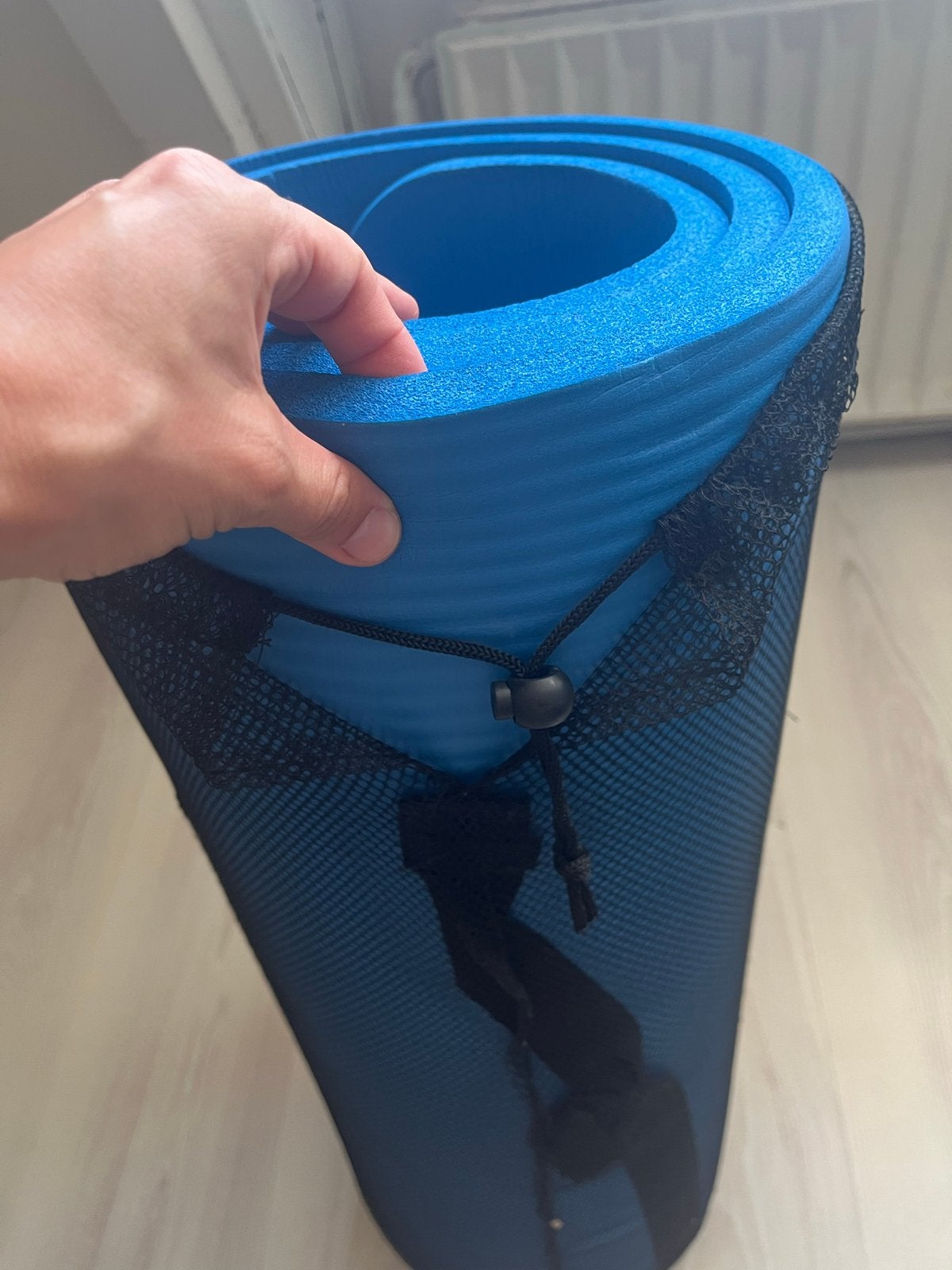 Nieuwe Tunturi fitnessmat (yoga) met draagzak, Ophalen of Verzenden, Nieuw, Yogamat