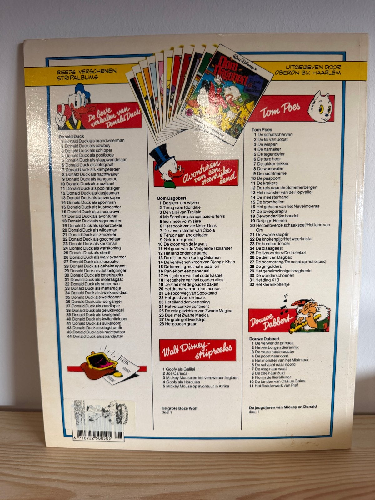 Oom Dagobert #28: Het Gouden Graan - 1e druk 1985, Eén stripboek, Ophalen of Verzenden, Zo goed als nieuw