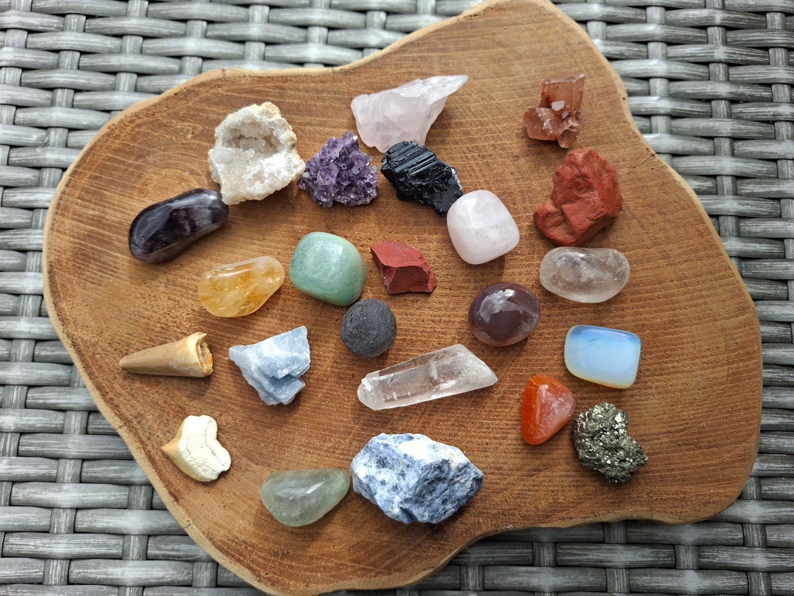 verzameling mineralen edelstenen, Ophalen of Verzenden, Overige materialen