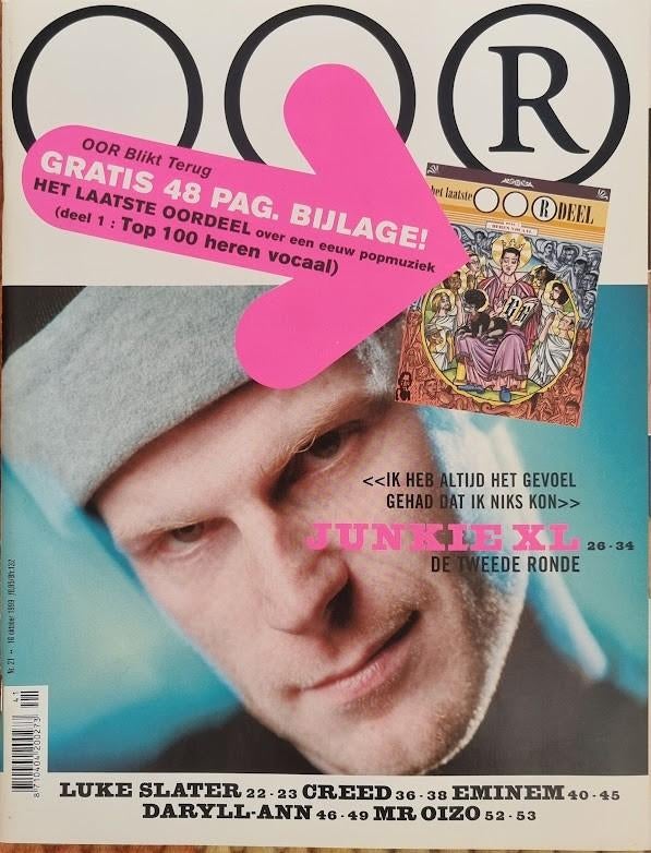 OOR 21-1999 Junkie XL Luke Slater Creed Eminem Daryll Ann GB, Boeken, Tijdschriften en Kranten, Zo goed als nieuw, Muziek, Film of Tv