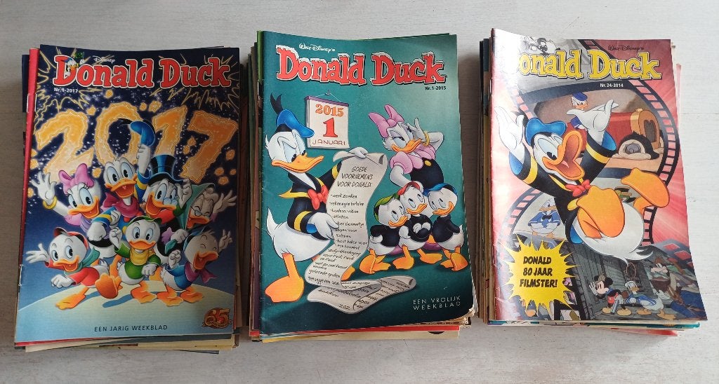 Donald Duck weekblad, Meerdere stripboeken, Ophalen, Gelezen