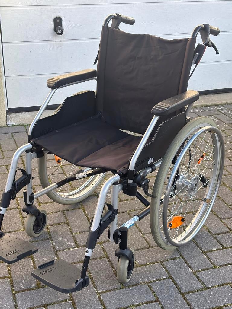 Stevige inklapbare Rolstoel van Meyra., Diversen, Rolstoelen, Gebruikt, Meer info ☎️0️⃣6️⃣➖2️⃣0️⃣9️⃣0️⃣1️⃣0️⃣4️⃣0️⃣, Nederland