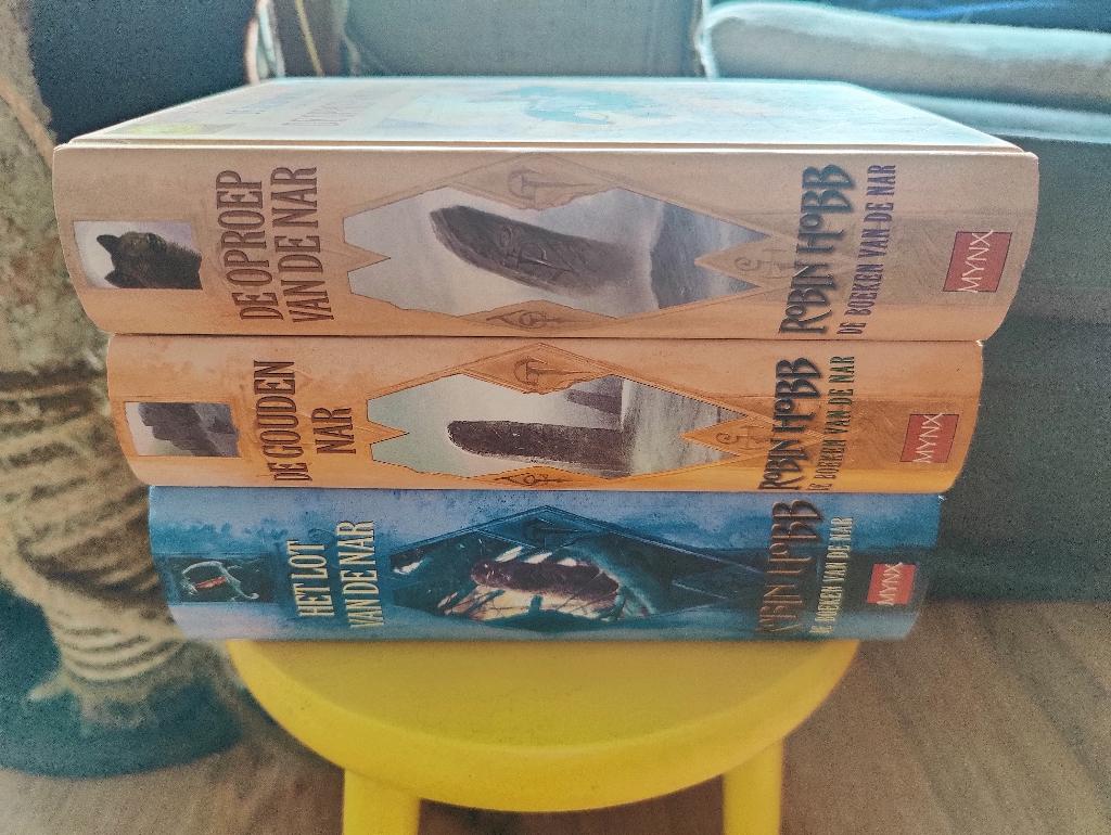 Robin Hobb - De boeken van de Nar - Volledige trilogie, Boeken, Ophalen of Verzenden, Gelezen