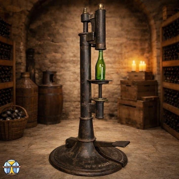 Antieke smeedijzer Cirier Pavard Paris Flessenkurk Machine, Ophalen of Verzenden