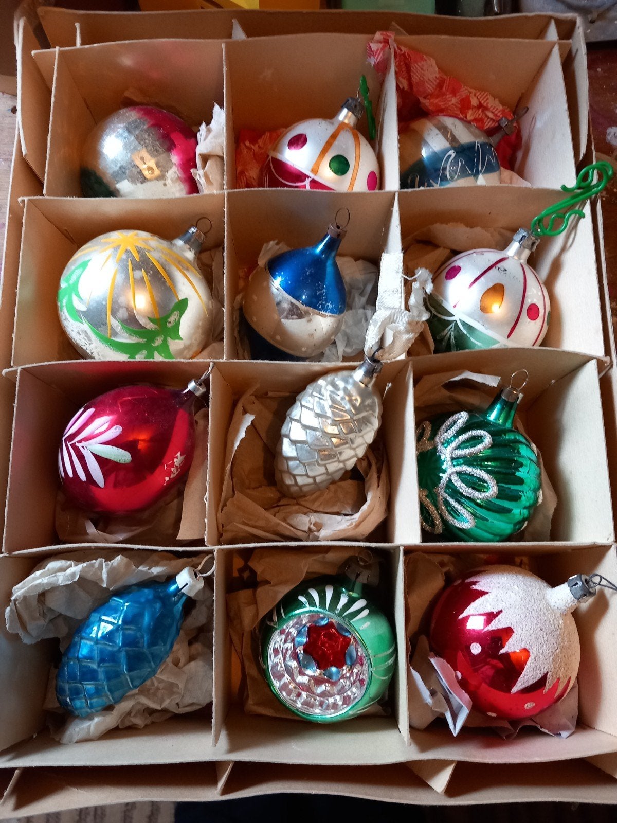 Vintage kerstballen, Diversen, Ophalen, Gebruikt
