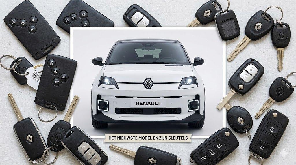 Renault extra autosleutel nodig met inleren op je auto bel!, Ophalen