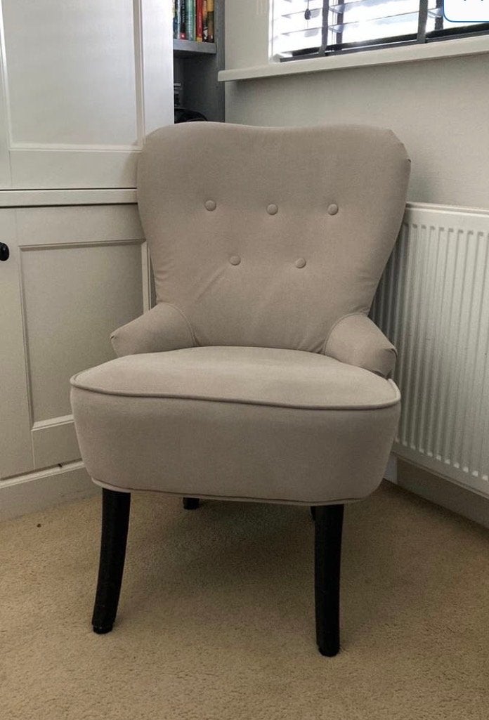 Leuke woonkamerstoel IKEA, Huis en Inrichting, Ophalen, Minder dan 75 cm, Nieuw, Stof