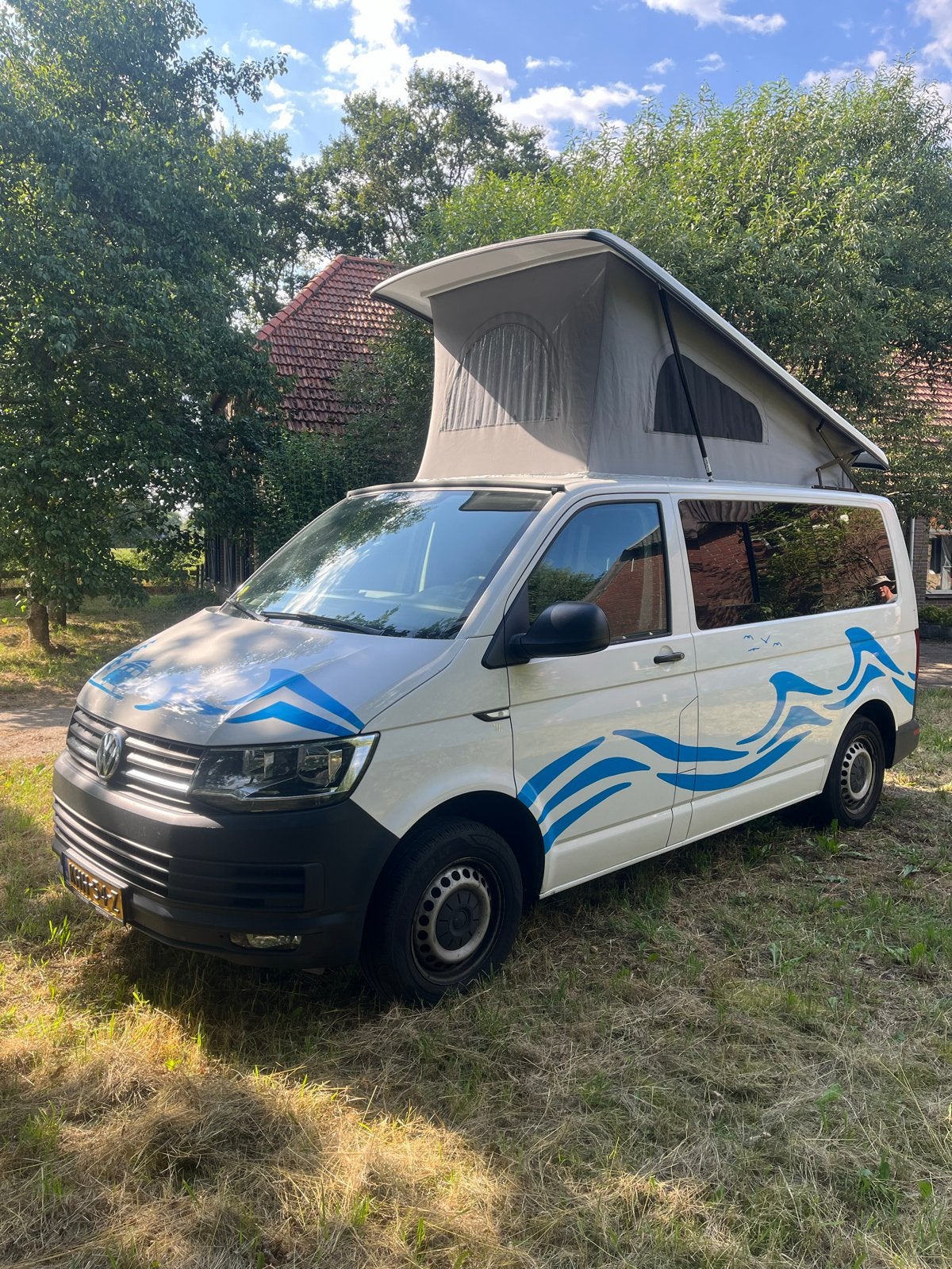 VW Transporter T6 Camper, Hefdak, Volkswagen, Tot en met 2, Treinzit