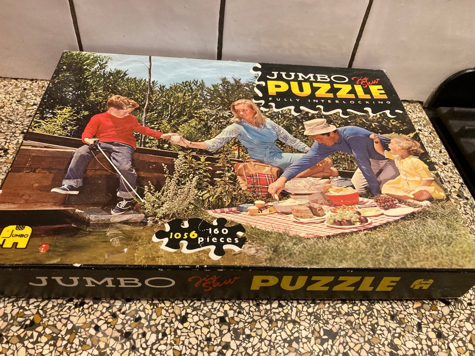 Leuke jumbo puzzel, Ophalen of Verzenden, 500 t/m 1500 stukjes, Zo goed als nieuw