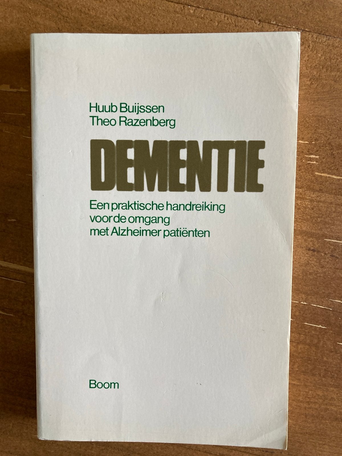 Huub Buijssen - Dementie, Boeken, Gelezen, Ziekte en Allergie, Ophalen of Verzenden, Huub Buijssen; T. Razenberg