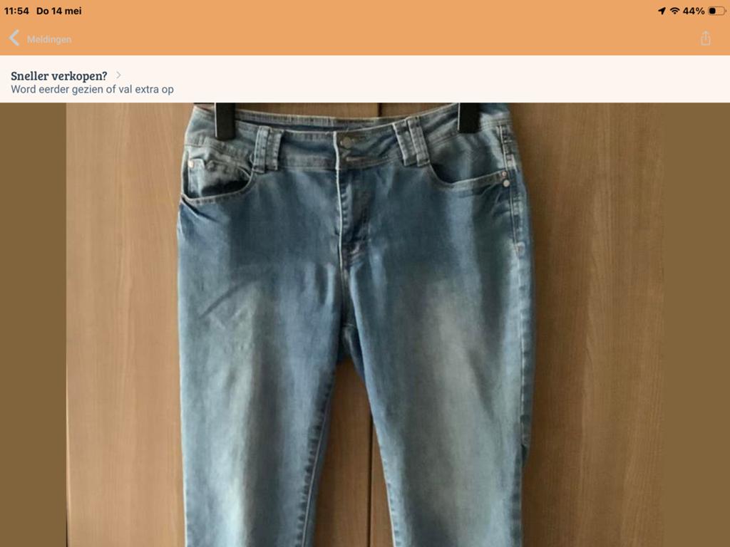 Spijkerbroek mt 28.      Samba!     Koopje!, Verzenden, Zo goed als nieuw, Blauw, W28 - W29 (confectie 36)