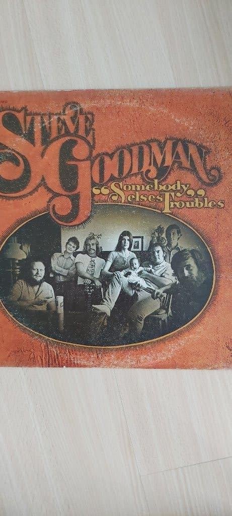 Steve Goodman Somebody elses Troubles LPBob Dylan,John Prine, LP, Gebruikt, Ophalen of Verzenden, 12 inch
