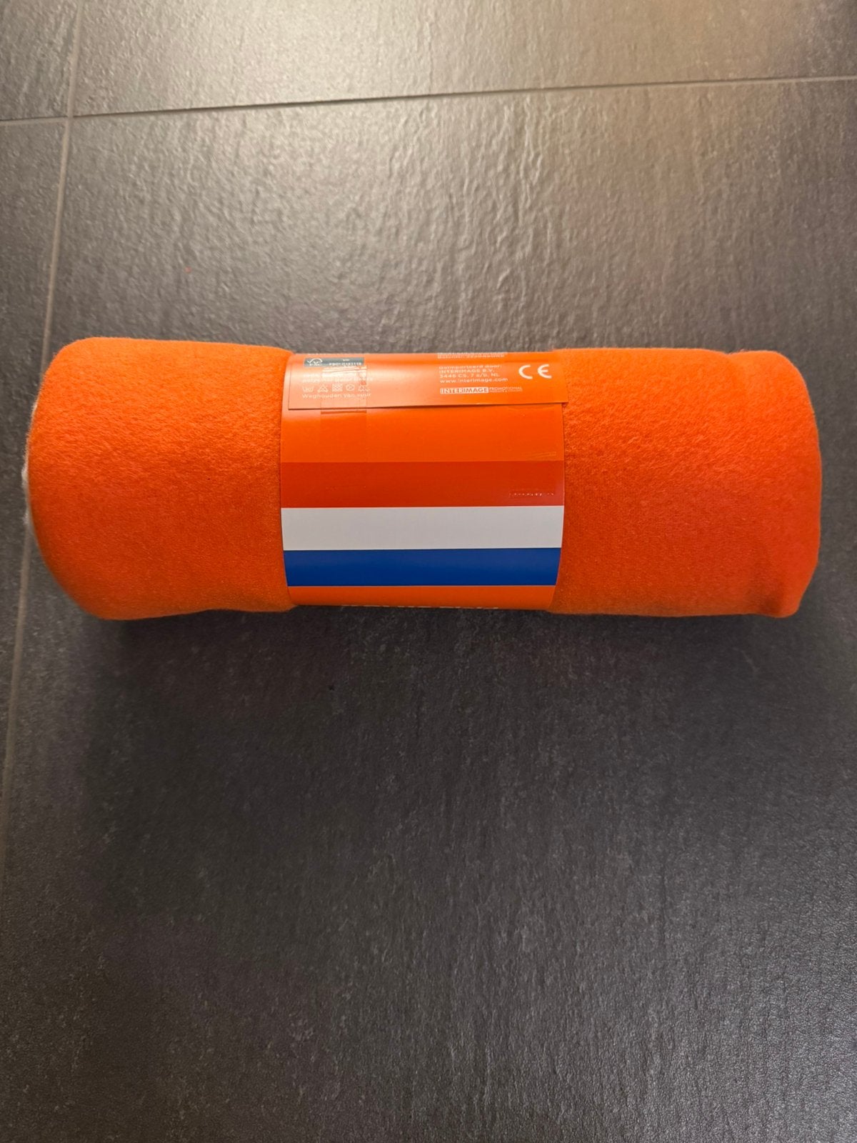 Fleece Plaid Oranje Nederland Nieuw, Ophalen of Verzenden, Nieuw
