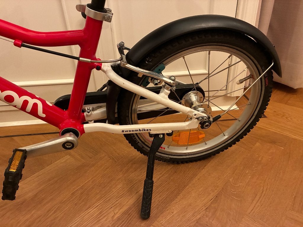Woom 3 Kinderfiets - 16 inch, Ophalen, Velgrem, Woom, 16 tot 20 inch