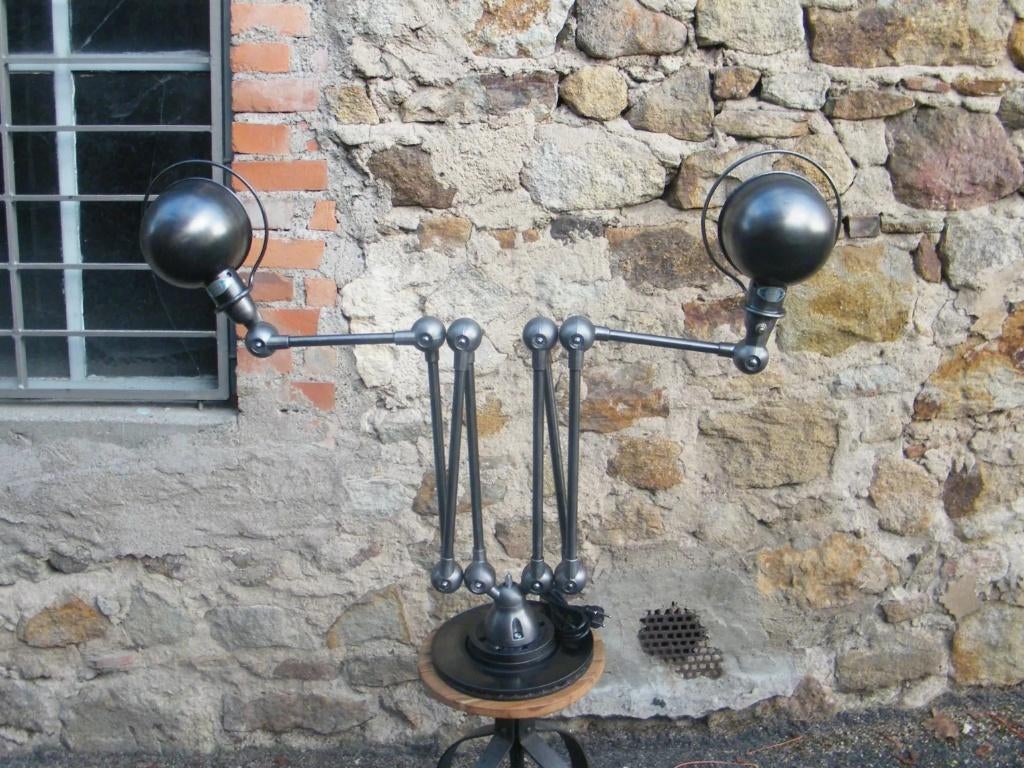 Jielde - 1950's vloerlamp in uitmuntende staat, Verzenden, Zo goed als nieuw, Metaal, 150 tot 200 cm