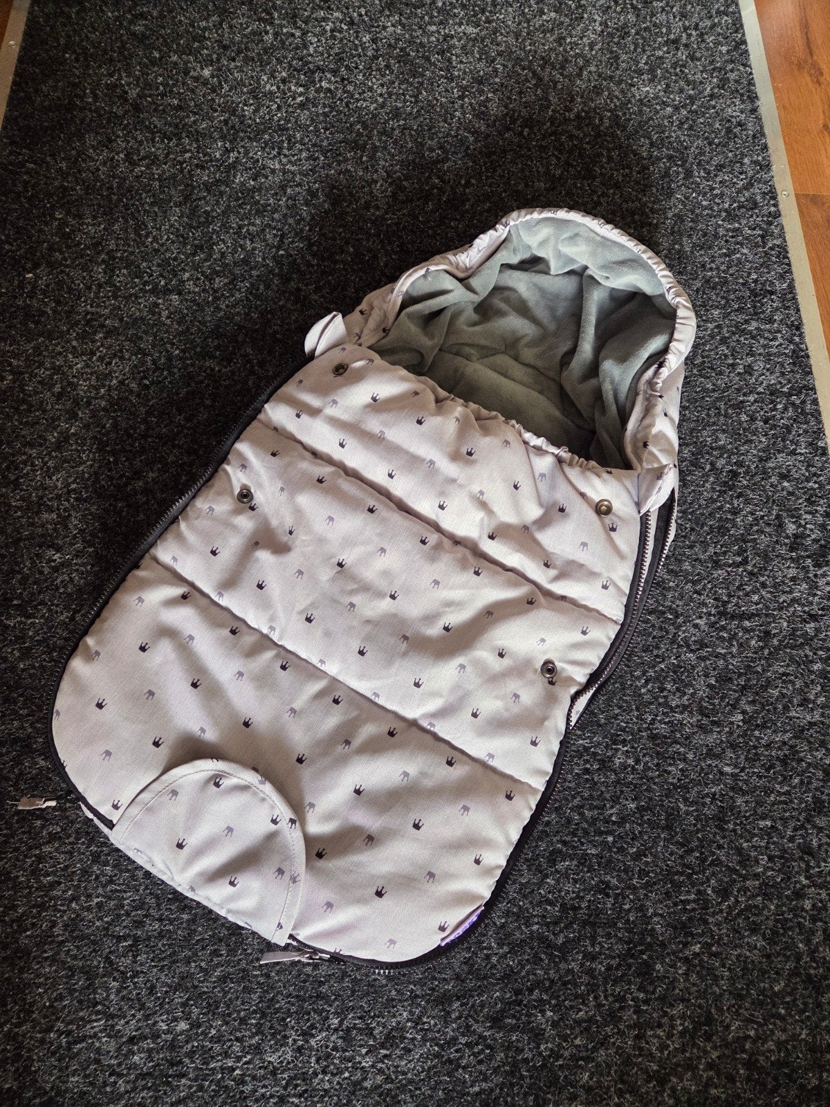 Dooky voetenzak voor maxicosi, Autogordel, Zo goed als nieuw, 0 t/m 13 kg, Ophalen