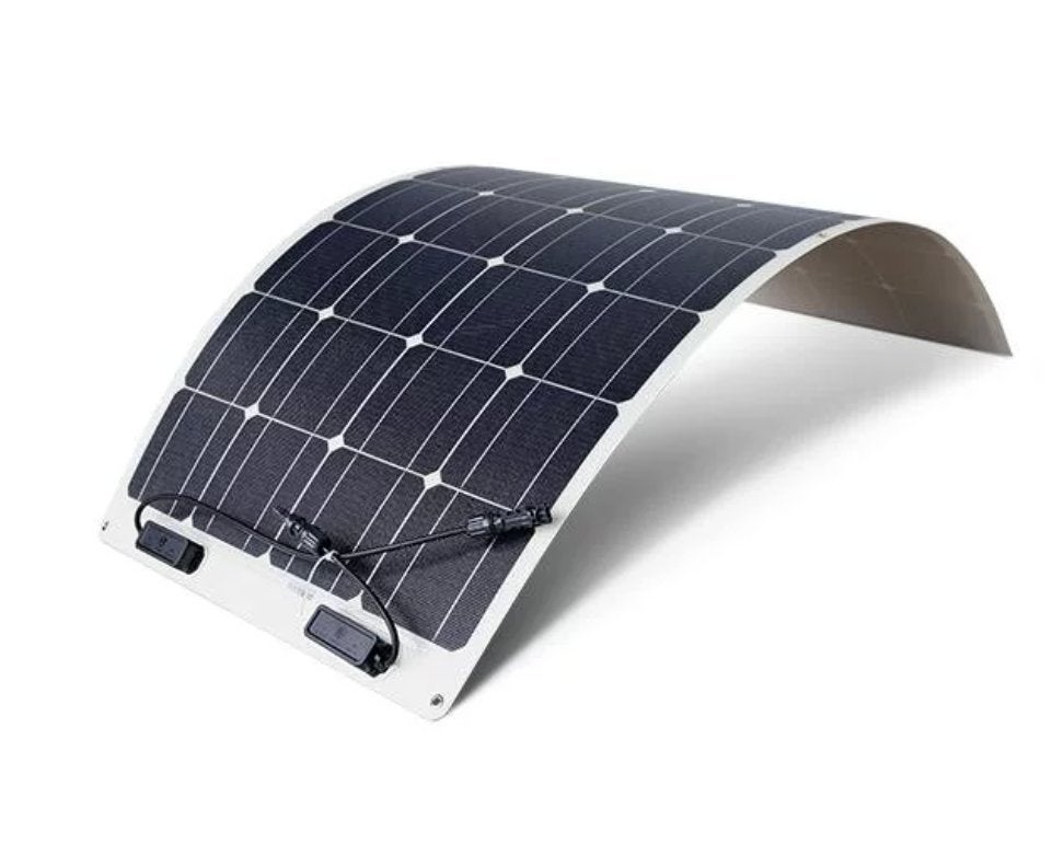 Flexibel zonnepaneel 100W 12V monokristallijn camper boot, Verzenden, Nieuw
