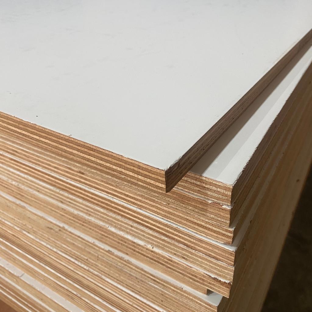 Multiplex Okoume gegrond 18mm, 1220x2500mm, Ophalen of Verzenden, Nieuw, Multiplex, Minder dan 20 mm