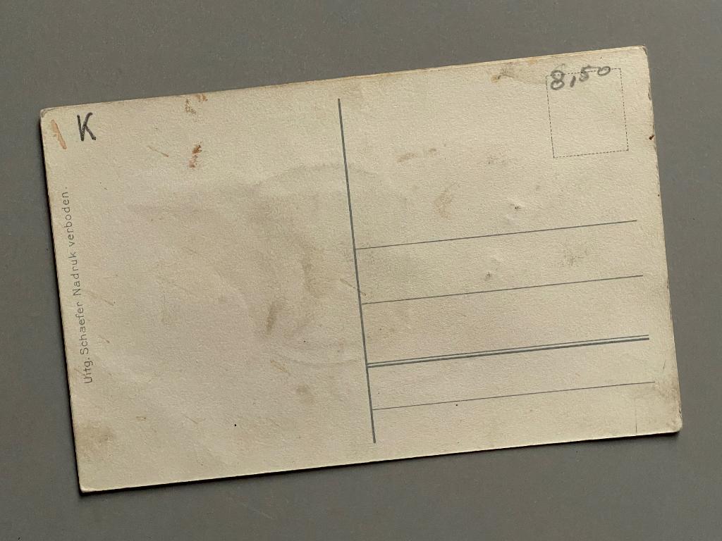 Ansichtkaart leperello met de Groeten uit Scheveningen , Verzamelen, Ansichtkaarten | Nederland, Ophalen of Verzenden, 1920 tot 1940