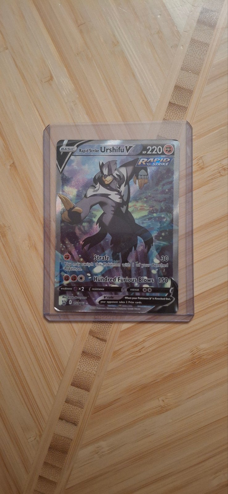 urshifu pokemonkaart, Ophalen, Nieuw, Losse kaart, Foil