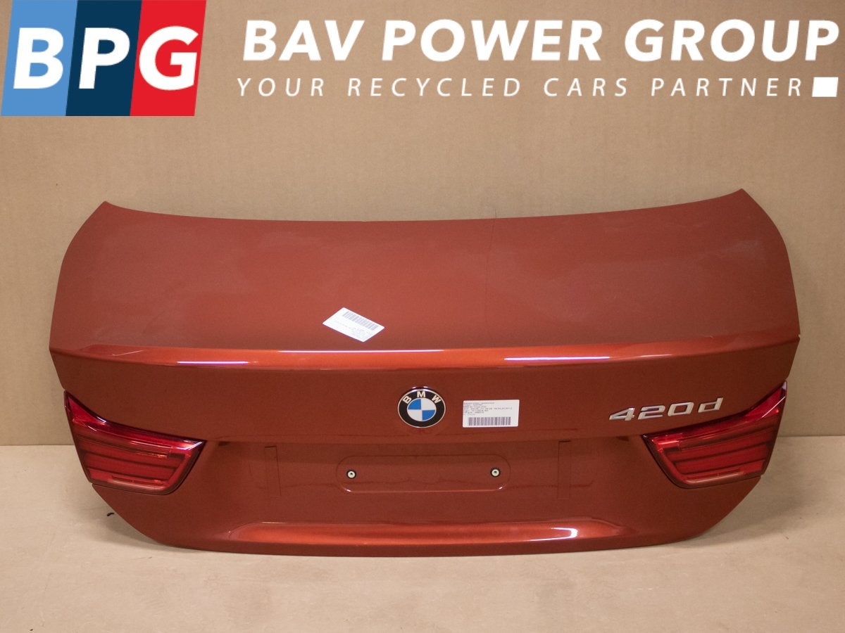 ACHTERKLEP KOFFERDEKSEL BMW 4 serie (F32) (01-2013/02-2021), Gebruikt, Achterklep, BMW, Petuelring 130
80809  München, DE